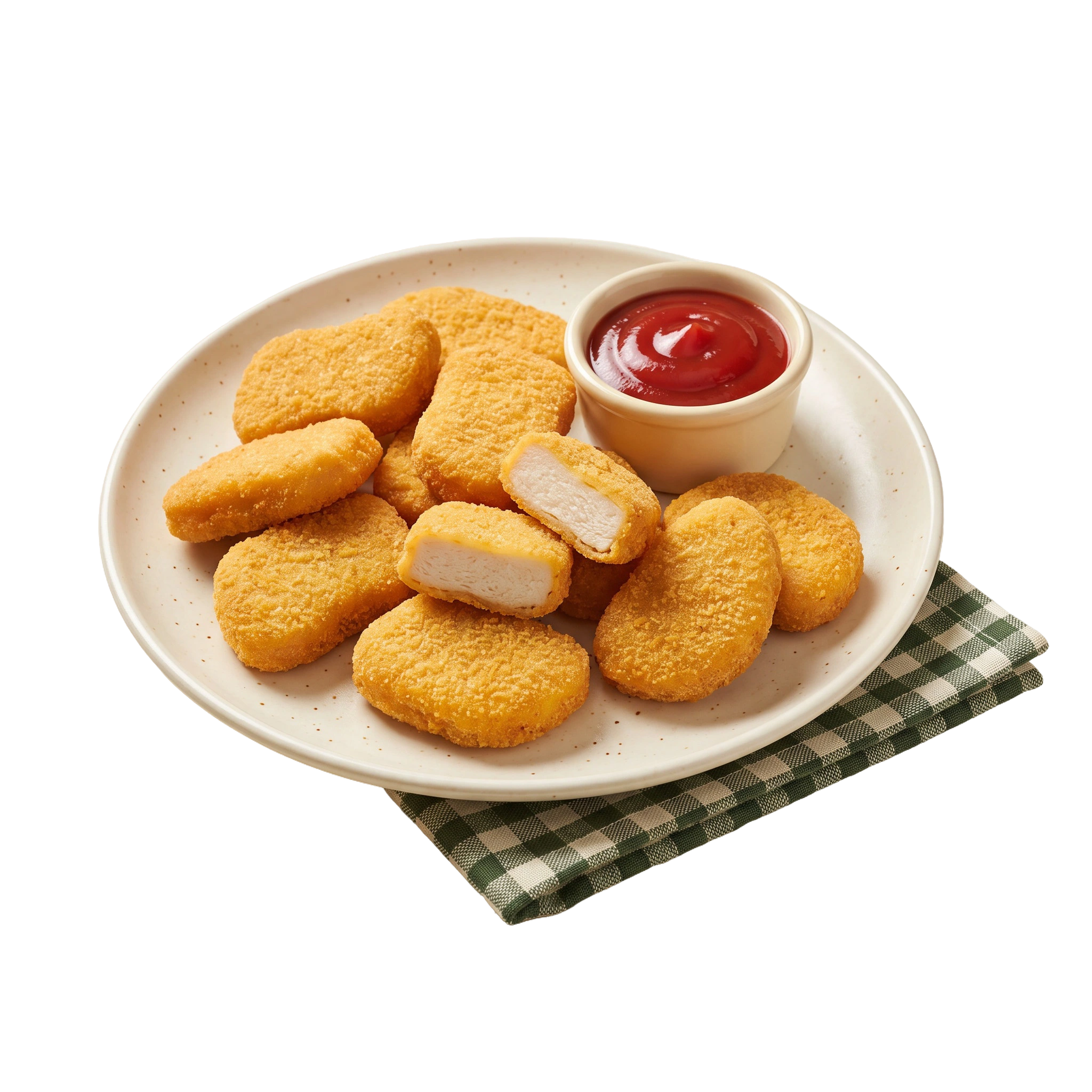 Chicken Nuggets serving suggestion