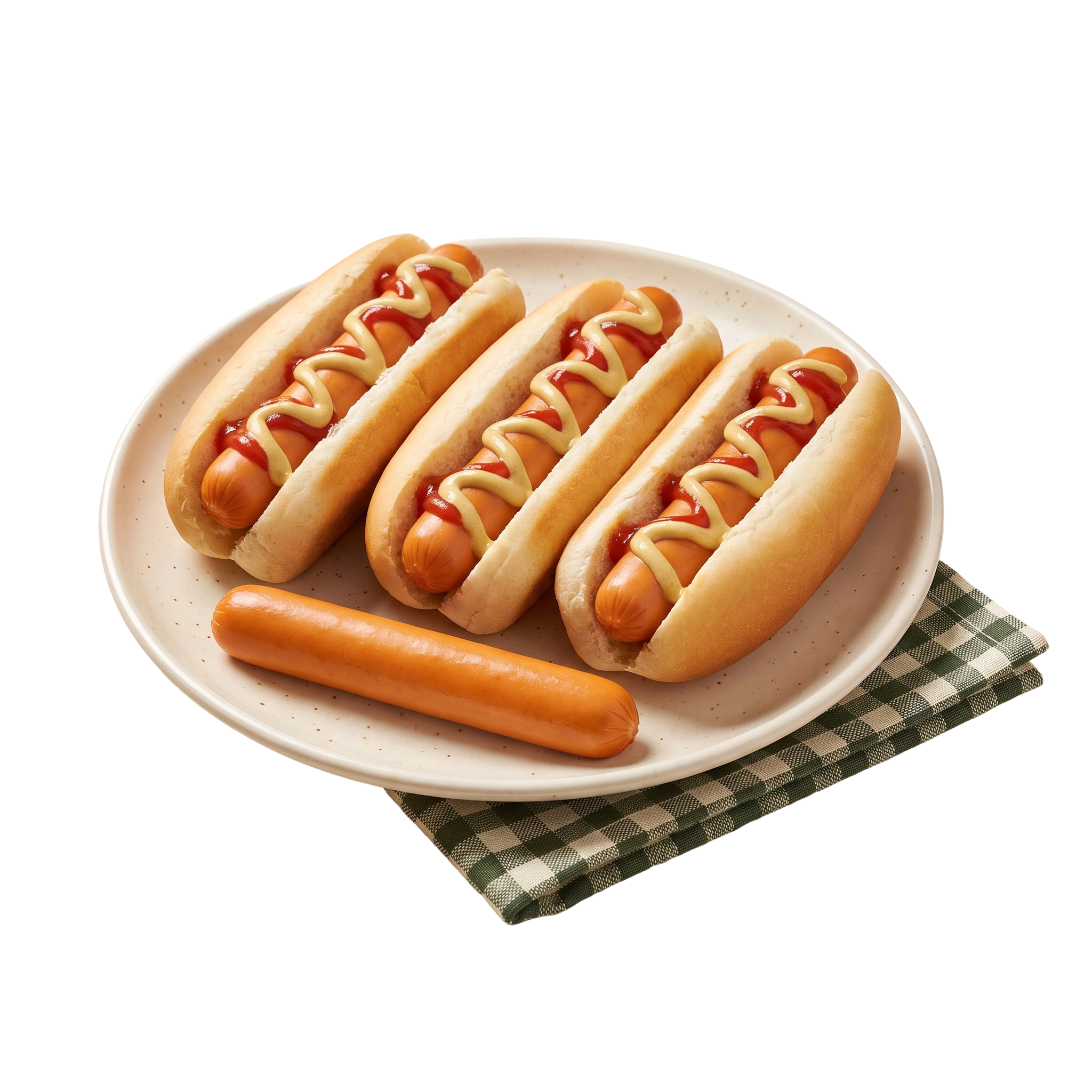 Chicken Wieners serving suggestion